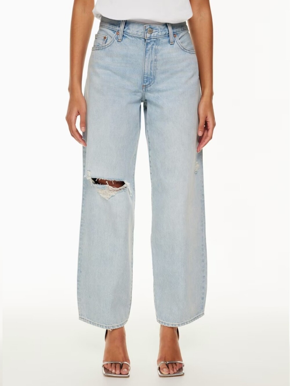 Aritzia Denim Forum The '90s Danny High-Rise Baggy Jeans Relaxed Loose Size 26